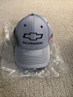 Chevrolet Silverado Gray Embroidered Cap